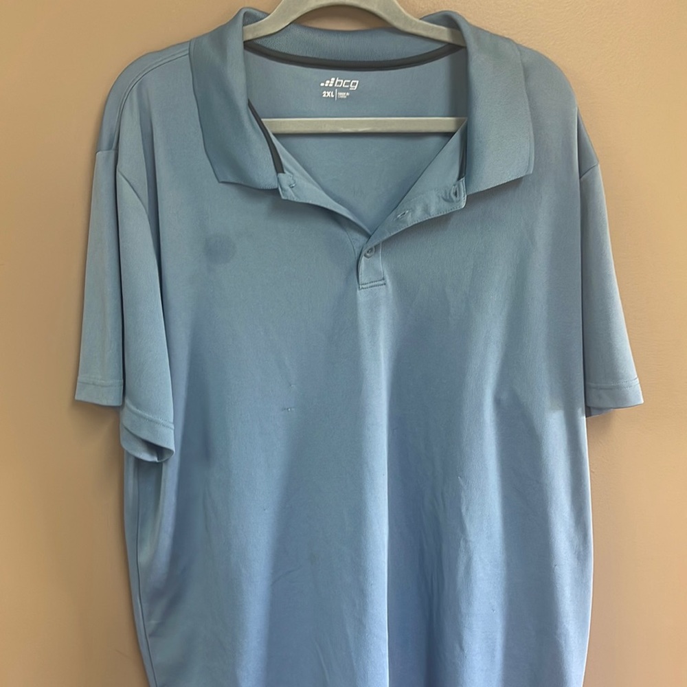 Blue BCG polo